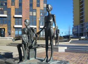 Familie am Weigel-Platz